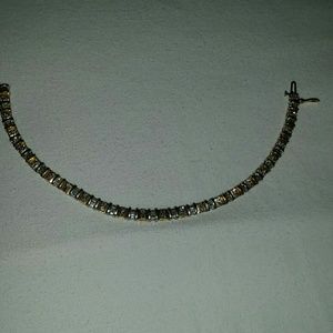 Gold diamond bracelet